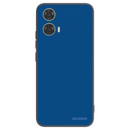 Fekete szilikon tok az alábbi mobiltelefonokra Motorola Moto G24 - Navy Blue