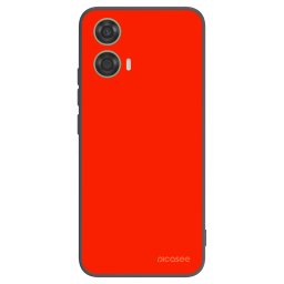 Fekete szilikon tok az alábbi mobiltelefonokra Motorola Moto G24 - Maranello Red