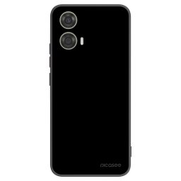 Fekete szilikon tok az alábbi mobiltelefonokra Motorola Moto G24 - Black Bliss