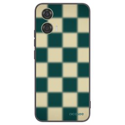 Fekete szilikon tok az alábbi mobiltelefonokra Motorola Moto G24 - Shadow Chess