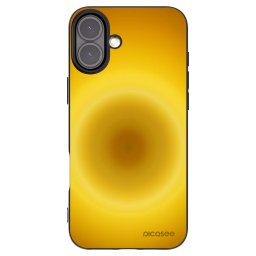 Fekete szilikon tok az alábbi mobiltelefonokra Apple iPhone 16 Plus - Solar Pulse