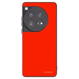 Fekete szilikon tok az alábbi mobiltelefonokra OnePlus 12 5G - Maranello Red
