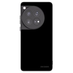 Fekete szilikon tok az alábbi mobiltelefonokra OnePlus 12 5G - Black Bliss