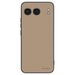 Fekete szilikon tok az alábbi mobiltelefonokra OnePlus Nord 4 - Soft Sand