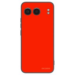 Fekete szilikon tok az alábbi mobiltelefonokra OnePlus Nord 4 - Maranello Red