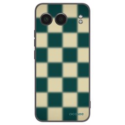 Fekete szilikon tok az alábbi mobiltelefonokra OnePlus Nord 4 - Shadow Chess