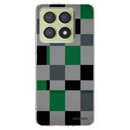 Átlátszó szilikon tok az alábbi mobiltelefonokra Xiaomi 14T - Block Grid