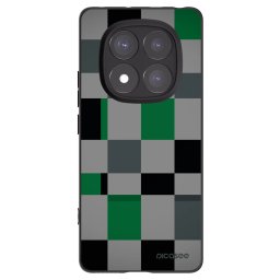 Fekete szilikon tok az alábbi mobiltelefonokra Xiaomi Redmi Note 14 Pro 5G - Block Grid