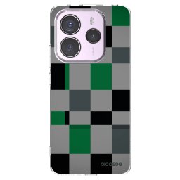 Átlátszó szilikon tok az alábbi mobiltelefonokra Xiaomi Redmi Note 14 5G - Block Grid