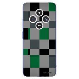 Átlátszó szilikon tok az alábbi mobiltelefonokra Xiaomi Redmi 14C - Block Grid