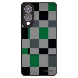 Fekete szilikon tok az alábbi mobiltelefonokra Samsung Galaxy S25 Edge 5G - Block Grid