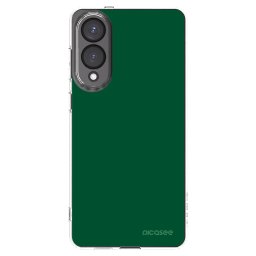 Átlátszó szilikon tok az alábbi mobiltelefonokra Samsung Galaxy S25 Edge 5G - Green Gleam