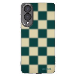 Átlátszó szilikon tok az alábbi mobiltelefonokra Samsung Galaxy S25 Edge 5G - Shadow Chess