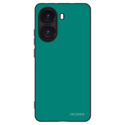 Fekete szilikon tok az alábbi mobiltelefonokra Xiaomi Poco X7 Pro 5G - Emerald Mist