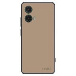 Fekete szilikon tok az alábbi mobiltelefonokra Motorola Moto G35 5G - Soft Sand