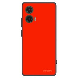 Fekete szilikon tok az alábbi mobiltelefonokra Motorola Moto G35 5G - Maranello Red