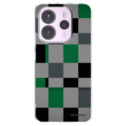 Átlátszó szilikon tok az alábbi mobiltelefonokra Xiaomi Redmi Note 14 4G - Block Grid