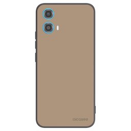 Fekete szilikon tok az alábbi mobiltelefonokra Motorola Moto G34 5G - Soft Sand