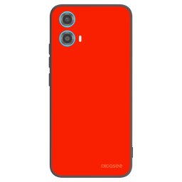 Fekete szilikon tok az alábbi mobiltelefonokra Motorola Moto G34 5G - Maranello Red