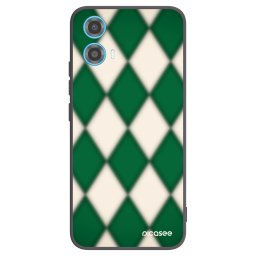 Fekete szilikon tok az alábbi mobiltelefonokra Motorola Moto G34 5G - Emerald Diamond