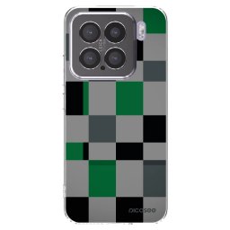 Átlátszó szilikon tok az alábbi mobiltelefonokra Xiaomi 15 - Block Grid