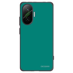 Fekete szilikon tok az alábbi mobiltelefonokra Xiaomi Poco F7 5G - Emerald Mist
