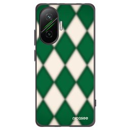 Fekete szilikon tok az alábbi mobiltelefonokra Xiaomi Poco F7 5G - Emerald Diamond