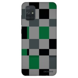 Fashion Case Samsung Galaxy A71 A715F - Block Grid