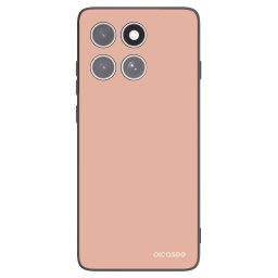 Fekete szilikon tok az alábbi mobiltelefonokra Motorola Edge 60 Pro - Lullaby