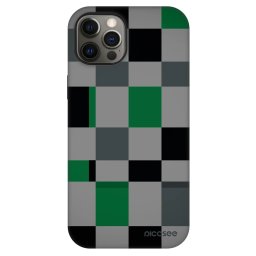 Fashion Case MagSafe Apple iPhone 12 - Block Grid