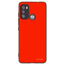 Fekete szilikon tok az alábbi mobiltelefonokra Motorola Edge 60 5G - Maranello Red