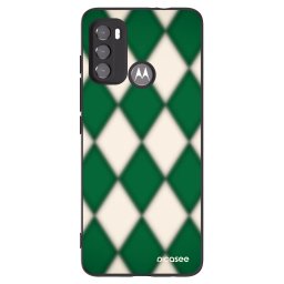 Fekete szilikon tok az alábbi mobiltelefonokra Motorola Edge 60 5G - Emerald Diamond