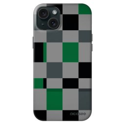 Fashion Case MagSafe Apple iPhone 15 Plus - Block Grid