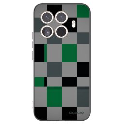 Fekete szilikon tok az alábbi mobiltelefonokra Xiaomi 15T Pro - Block Grid