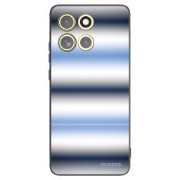 Fekete szilikon tok az alábbi mobiltelefonokra Motorola Moto G86 Power 5G - Static Lines