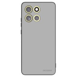 Fekete szilikon tok az alábbi mobiltelefonokra Motorola Moto G86 Power 5G - Stone