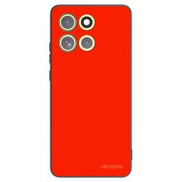 Fekete szilikon tok az alábbi mobiltelefonokra Motorola Moto G86 Power 5G - Maranello Red