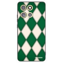 Fekete szilikon tok az alábbi mobiltelefonokra Motorola Moto G86 Power 5G - Emerald Diamond