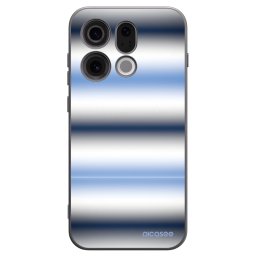 Fekete szilikon tok az alábbi mobiltelefonokra OPPO Find X9 - Static Lines