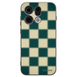 Fekete szilikon tok az alábbi mobiltelefonokra OPPO Find X9 - Shadow Chess