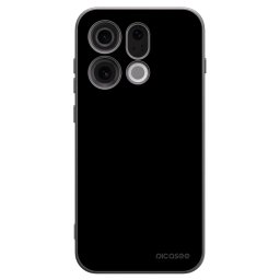 Fekete szilikon tok az alábbi mobiltelefonokra OPPO Find X9 - Black Bliss