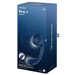 Satisfyer - Pro+ Wave 4 - Okos G-pont stimuláló léghullámos kényeztetővel (APP-os)