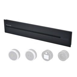 Aljzatszalag - süllyesztett Viking LZ40B/230V,50Hz/40cm hosszú/fekete/felső 5 modulig/IP20/alumínium/süllyesztve