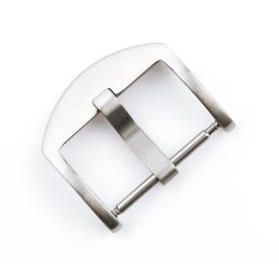 RIOS acél tüskecsat, szálcsiszolt, 20mm