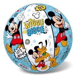 Mickey - Nevetős csibészek Gumilabda , 23 cm
