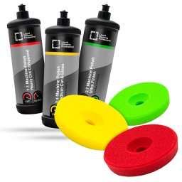 Liquid Elements Polírszett - Excenteres gépekhez (3x150/170mm - 3x1000ml)