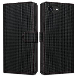 Tech-Protect Wallet Motorola G57 Power flip / kinyitható tok, fekete