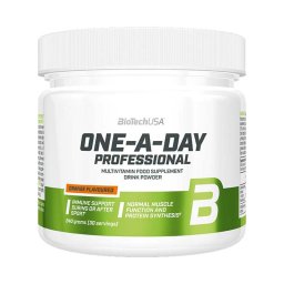 BioTechUsa One A Day Professional italpor narancs ízű 240g