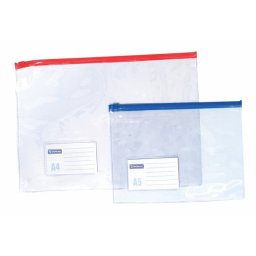 DONAU Rendszerező tasak, A5, PVC, simítózáras, DONAU