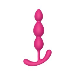 Cheeky Love - gyöngyös anál plug kezdőknek (pink)